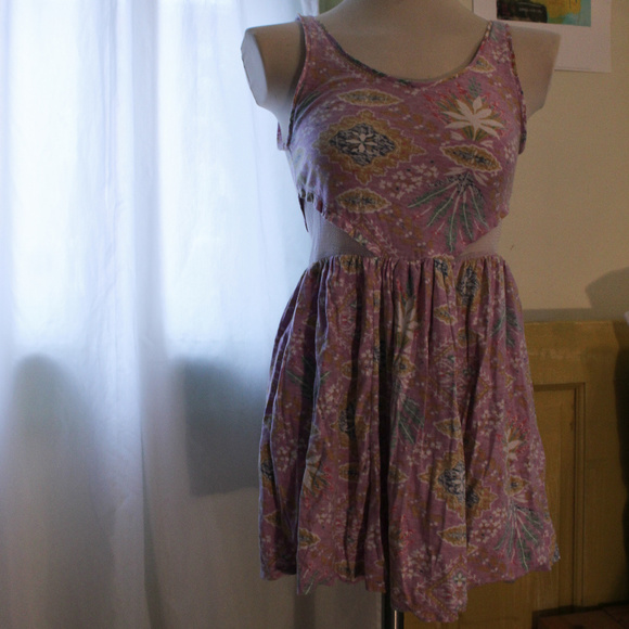 Free People Patterned Dress - Picture 1 of 4